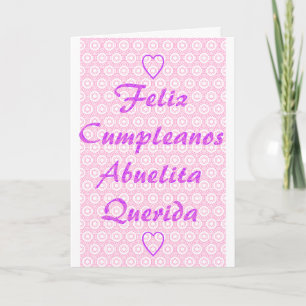 Feliz Cumpleanos Abuelita Querida Helgkort