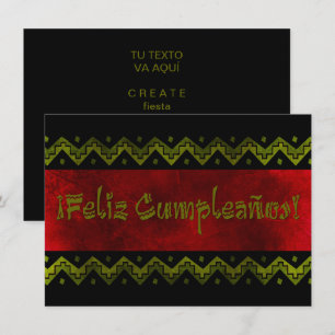 feliz cumpleaños arriba inbjudningar
