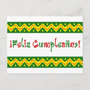 feliz cumpleanos arriba vykort