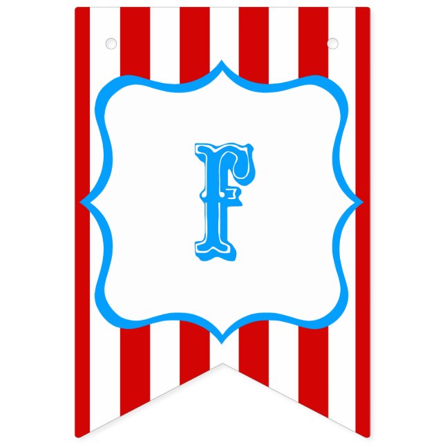 Feliz Cumpleaños bandera - Circo Vimplar (Första flaggan)