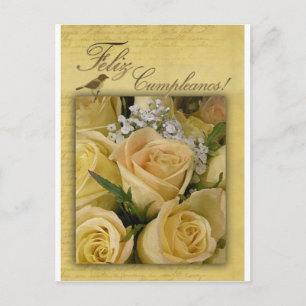 Feliz Cumpleanos Birthday Card Vykort
