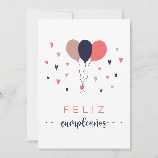 Feliz Cumpleaños Card (Framsida)