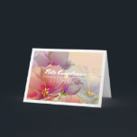 Feliz Cumpleaños Custom Name Födelsedagskort Kort<br><div class="desc">Feliz Cumpleaños. Vattenfärgsfärgsfärgsfärgsfärg med eget namn och hälsningskort för hälsning Grattis på födelsedagen på spanska för henne. Matchningskort och presenter som finns tillgängliga i vår butiks födelsedagskategori.</div>