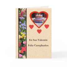 Feliz Cumpleaños en-diameter San Valentin Femenino