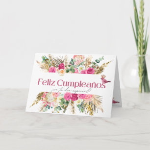 Feliz Cumpleaños en Tu Día Especial, född än Tack Kort