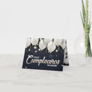 FELIZ Cumpleaños, MI KÄRLEK   Kort för hälsning