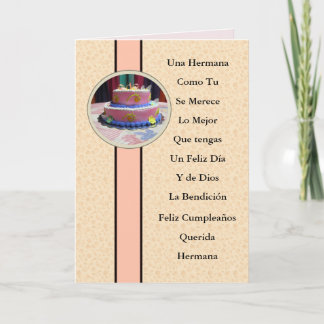 Feliz Cumpleaños Querida Hermana Kort