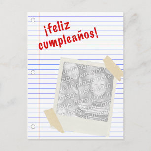 feliz cumpleanos vykort