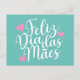 Feliz Dia Das Mães Lycklig Mors dag | vykort