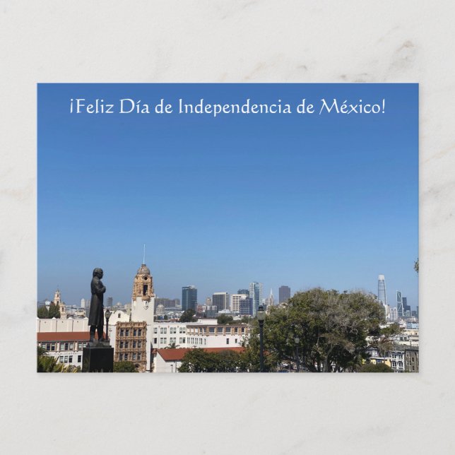 Feliz Día de Independencia de México! vykort (Framsida)