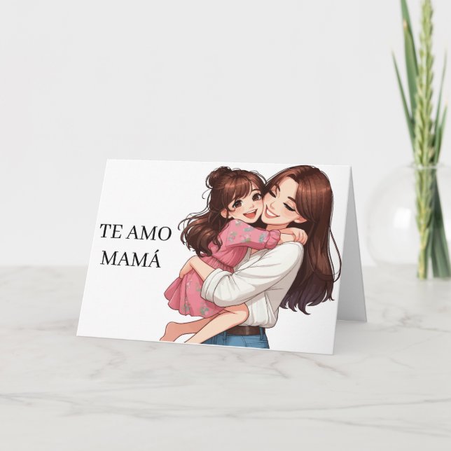 Feliz día de la madre kort (Framsida)