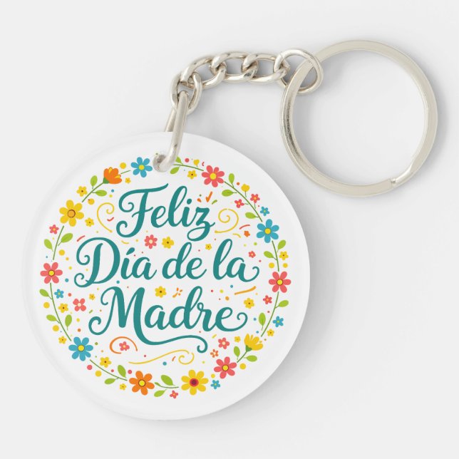 Feliz Dia De La Madre Mors Dag Calligraphy |  (Baksidan)