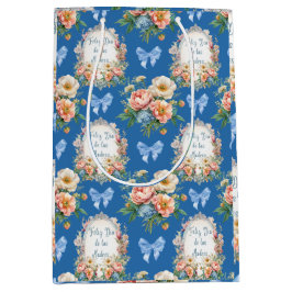 Feliz Dia De Las Madres Azul Ceruleo