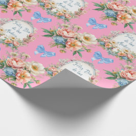 Feliz Dia de Las Madres in Rosa Presentpapper