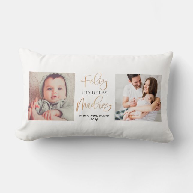 Feliz Dia De Las Madres Mors dag 2 Photo Lumbarkudde (Framsida)