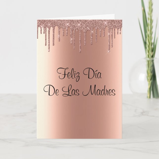 Feliz Día De Las Madres Mors dag kort Spanien (Framsida)