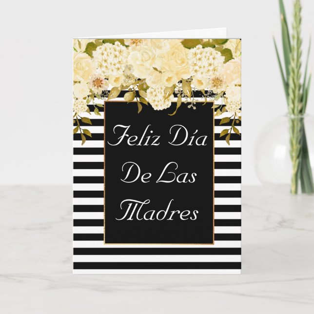 Feliz Día De Las Madres Mors dag kort Spanien (Framsida)