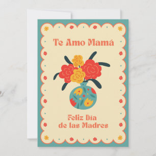 Feliz Día de las Madres   Te Amo Mamá Tack Kort