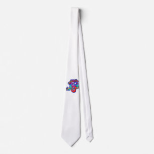 Feliz Dia De Muertos med Skeleton Spela Guitar Slips