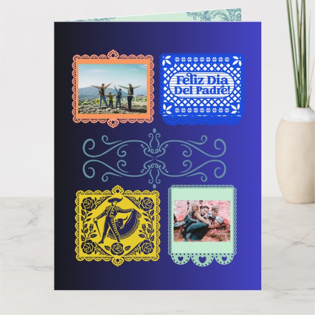 Felíz Día del Padre Kort (Framsida)