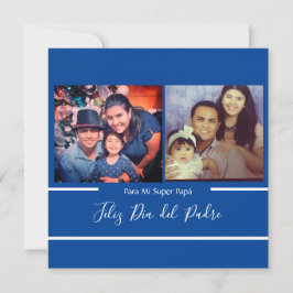 Feliz día del Padre Toppen Papá spansk Kort