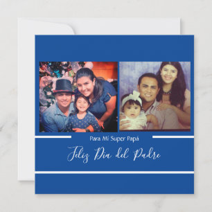 Feliz día del Padre Toppen Papá spansk Kort