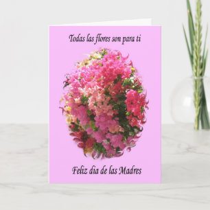 Feliz Diameter de las Madres Kort