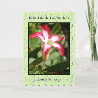 Feliz Diameter de las Madres Sobrina Kort