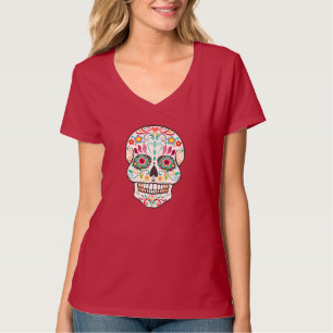 Feliz Muertos - lycklig skjorta för T-shirt