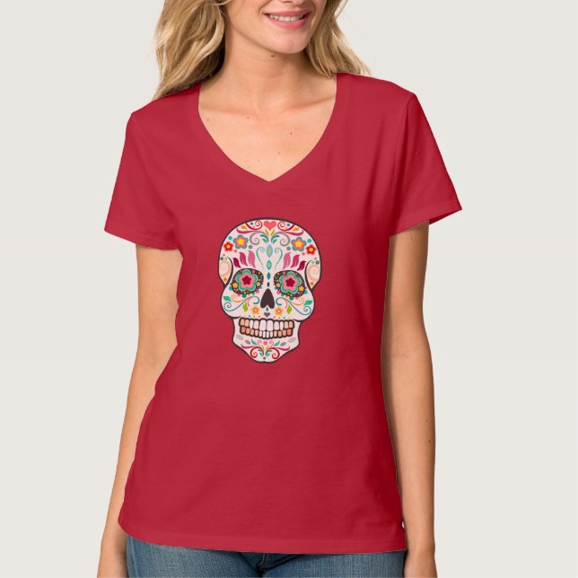 Feliz Muertos - lycklig skjorta för Tröja (Framsida)