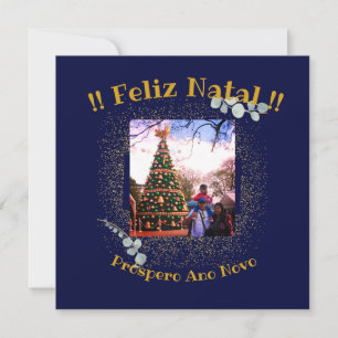 Feliz Natal e Próspero Ano Calligraphy Religiösa