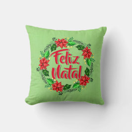 Feliz Natal God jul Kudde