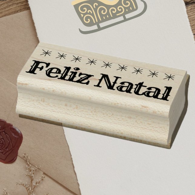 Feliz Natal Portugals jul Stämpel (Skapare uppladdad)
