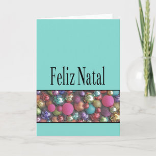 Feliz Natal - Portugisiskt julkort Helgkort
