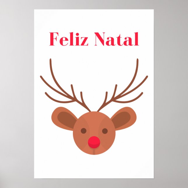 Feliz Natal Poster (Framsidan)