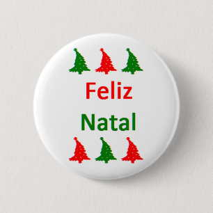 feliz natal träd-knapp knapp