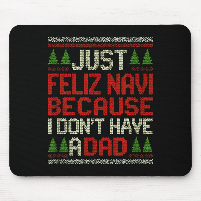Feliz Navi No Dad Funny Christmas Dark Humor  Musmatta (Framsidan)