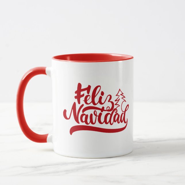 Feliz Navidad 11oz Coffee Mugg (Vänster)