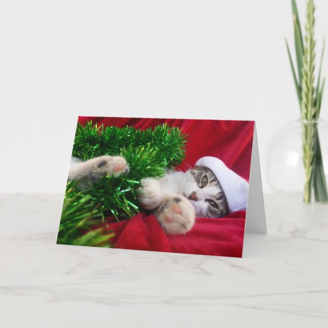 Feliz Navidad 3 Helgkort (Framsida)