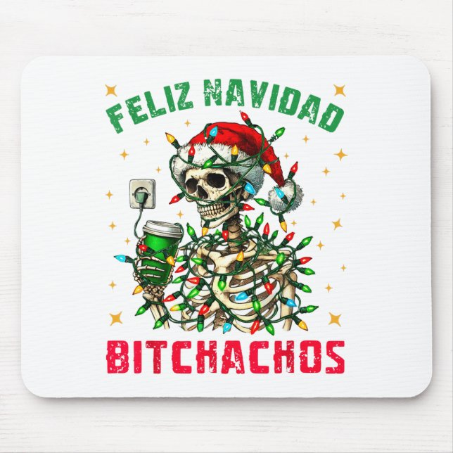 Feliz Navidad Achos Shirt Merry Xmas Christmas Lig Musmatta (Framsidan)