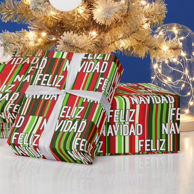 Feliz Navidad Amigos Presentpapper (Helgdagar)