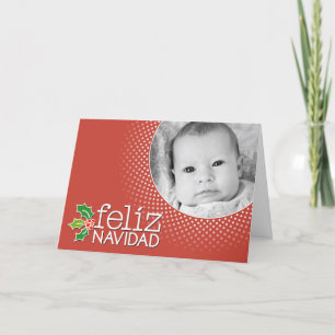 Feliz Navidad - bild gräns Helgkort