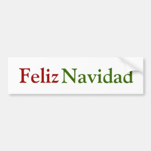 Feliz Navidad Bildekal