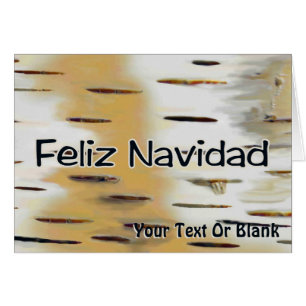 Feliz Navidad - Birchbark Hälsningskort