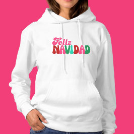 Feliz Navidad - Bright Maximalist White T Shirt