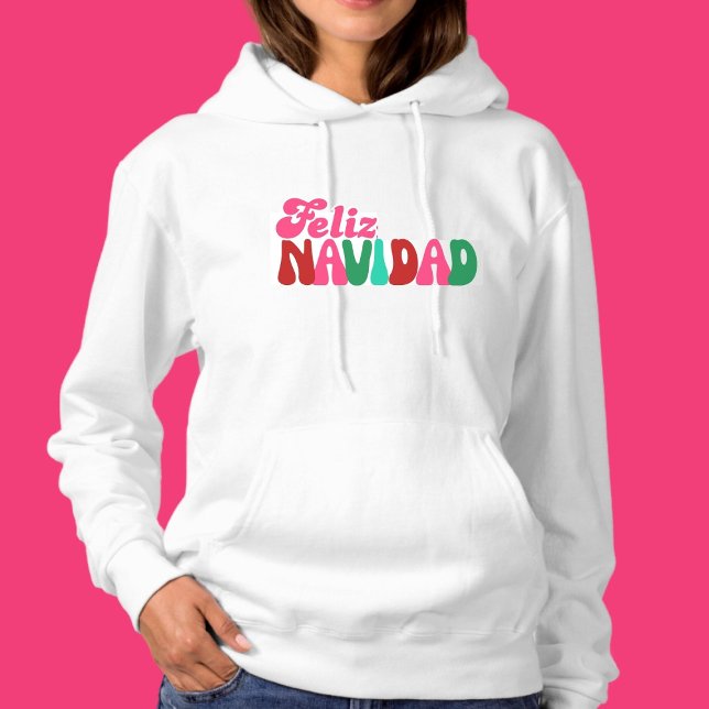 Feliz Navidad - Bright Maximalist White T Shirt (Skapare uppladdad)