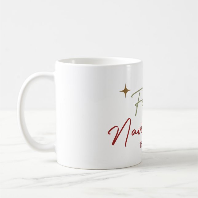 Feliz Navidad Coffee Mugg (Vänster)