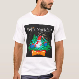 Feliz Navidad, dekoration av julklappar T Shirt