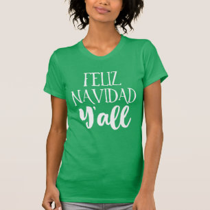 Feliz Navidad dig jul T-shirt