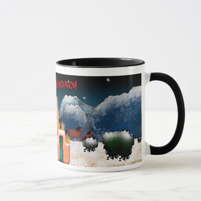 Feliz Navidad, dig! Mugg (Höger)